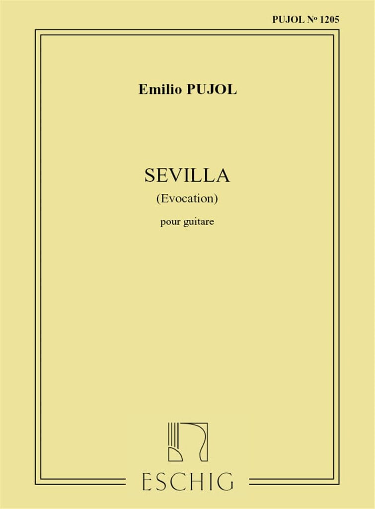 Sevilla (Pujol 1205) Guitare